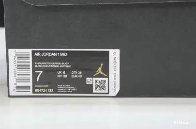 JORDAN AIR TOE TINT 554724-133 MID CRIMSON 1 0508